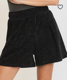 Textured Knit Shorts