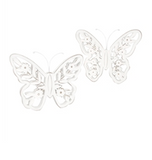 Cream Butterfly Cutout Blocks