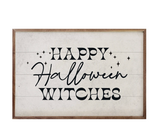 Happy Halloween Witches 8x5