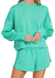 Scuba Long Sleeve Sweatshirts & Shorts Set