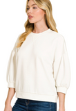 Scuba Dolman Sleeve Pullover