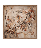 Red Flowers On Branch 24x24