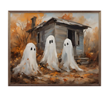 Three Ghost Companions 10x8