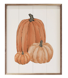 Pumpkin Trio Orange 8x10