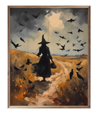 Witch On Path 8x10