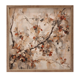 Red Flowers On Branch 8x8