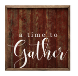 Time To Gather Red 8x8