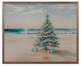 Beach Holiday Tree 8x10