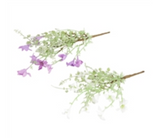 White And Violet Flower Picks