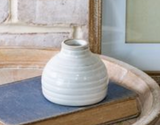 Small White Bud Vase