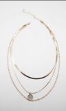 Multi-layer Metal Necklace