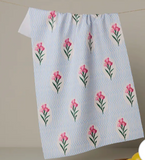 Spatial Bloom Tea Towel