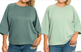 Scuba 3/4 Sleeve Pullover