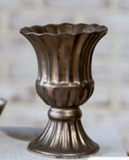6 Antique Finish Urn Planter