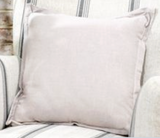 18 X 18 Ivory Cotton Pillow
