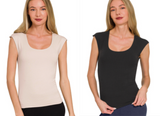 Double Layered Sleeveless Top