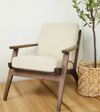 35 X 33 Neutral Chair W/ Removable Cushion