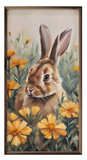 Bunny In Marigolds Field