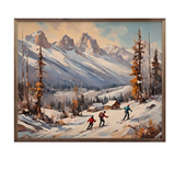 Mountain Skiing 40x32