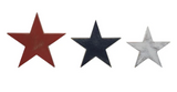 Mdf Americana Star Shaped Block Decor S