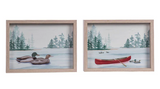 Mdf Retreat Framed Decor