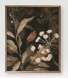 Cream Florals 24x30