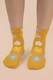 Floral Print Causal Socks