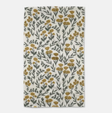 Charolette Yellow Tea Towel