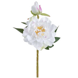 14.5peony Spray Wh