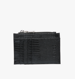 Sia Lizard Wallet In Black