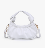 Koi Baguette Shoulder Bag In White