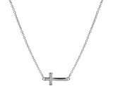 R R Sideways Cross Simple Neck Len:16+3in