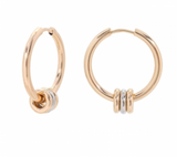 G G Stainless Steel Double Hoop  Size:1in
