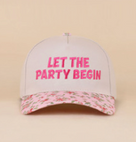 Let The Party Begin Two Tone Snapback Hat
