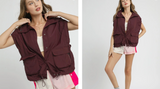 Nylon Vest With Pockets