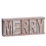 3.1hx1.3wx8l Merry Tabletop