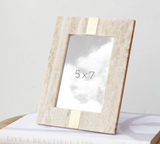 5 X 7 Beige Marble Photo Frame