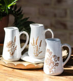 Floral Mini Pitchers