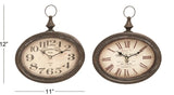 Mtl Wall Clock  12h, 11w
