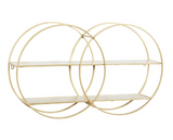 Metal Wd Wall Shelf 30w, 18h