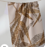 Amber Wildflower Tea Towel