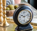 5 Blk/gld Table Clock