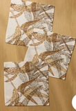 Amber Wildflower Dishcloth Set