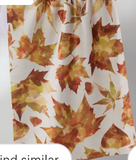 Painted Fall Tea Towel