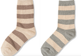 Striped Crew Socks