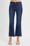 High Rise Slim Straight Jeans