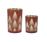 Candle Holder 3.75d X 5h, 4.5d X 7h Glass