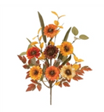 Mixed Gerbera Daisy Spray 19h Polyester