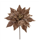 Poinsettia Stem 21.5h Polyester