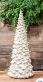 15" Snowy Gold Tree
